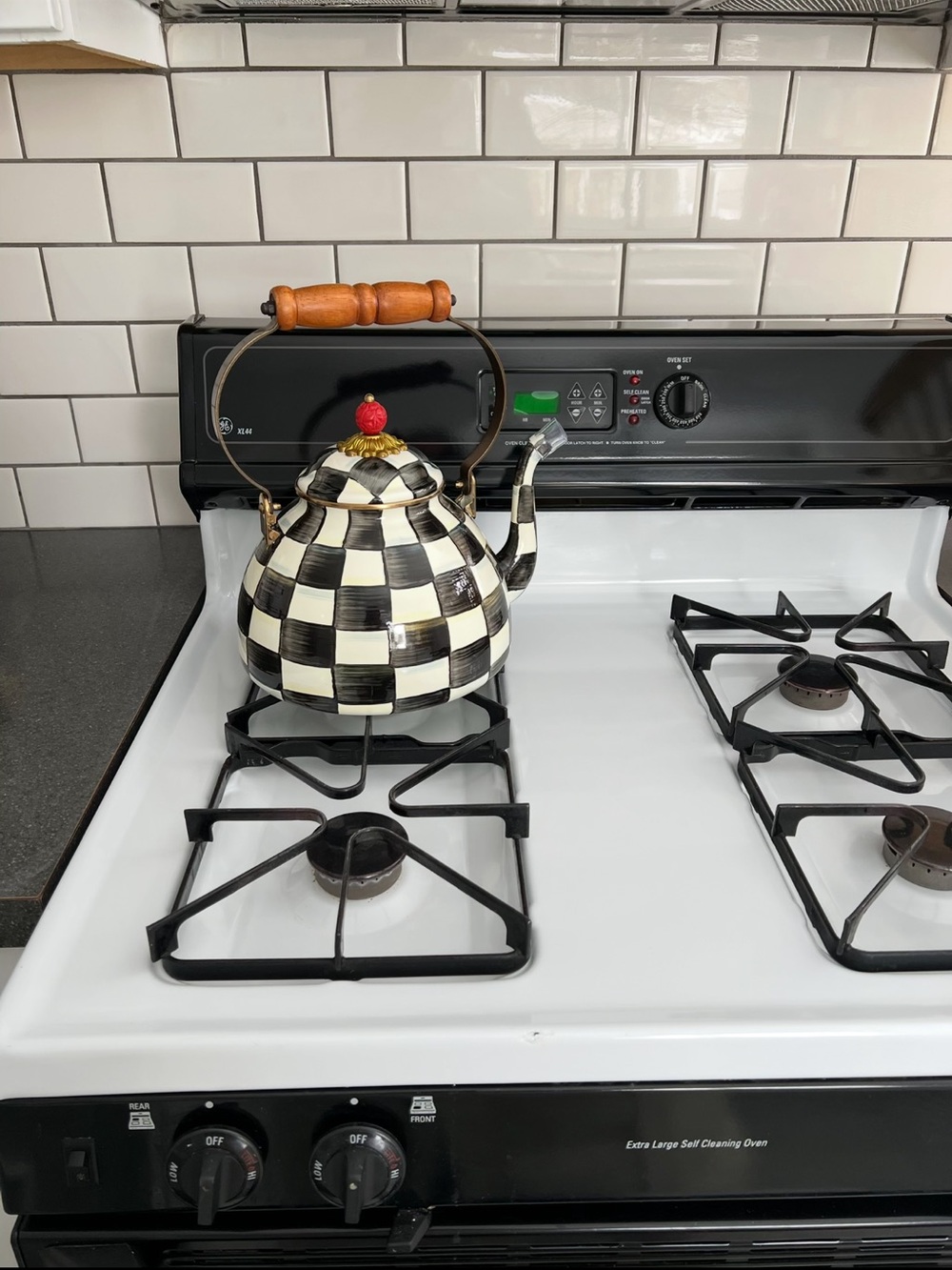 MacKenzie-Childs
Courtly Check Three-Quart Tea Kettle